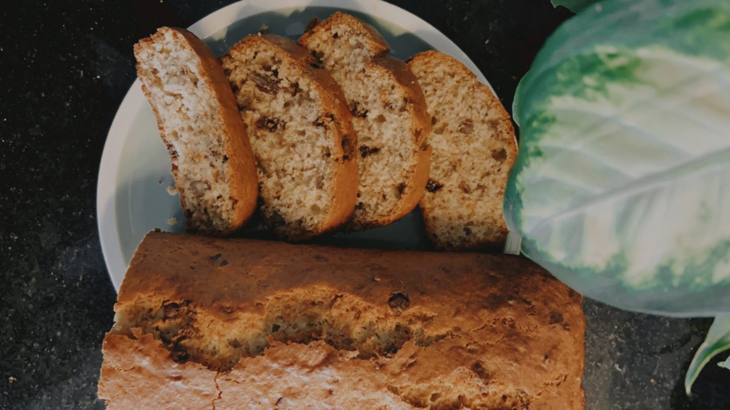 “Banana Bread” vegano